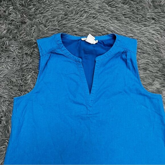 Vineyard Vines Split V-Neck Tank Top Size Small - Picture 2 of 7